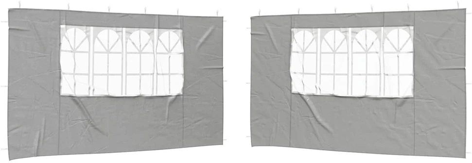 Šventinės palapinės šoninė siena 2 vnt. 400 x 195 cm