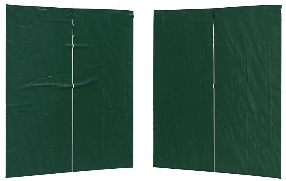 Šventinės palapinės šoninė siena 2 vnt. 200 x 195 cm Žalia