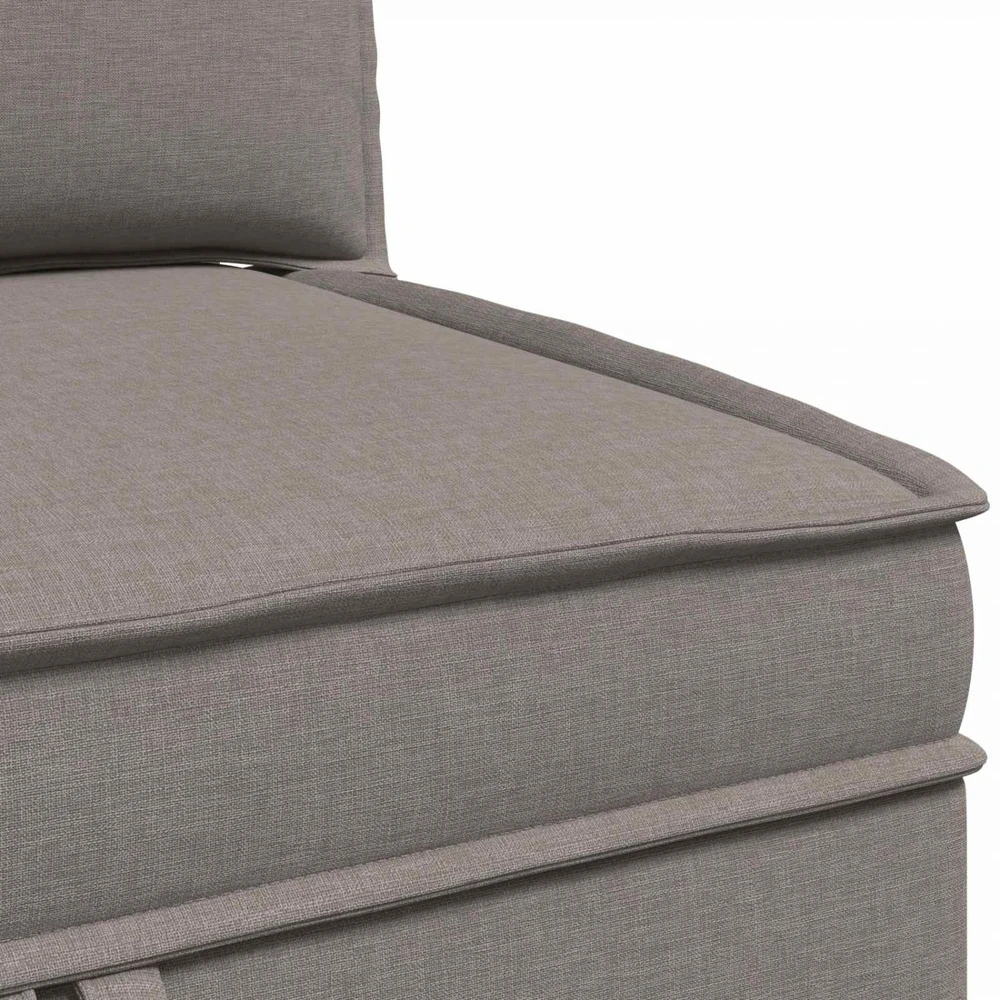 Modulinė sofa su laikymo vieta 3 vnt. Taupe Audinys