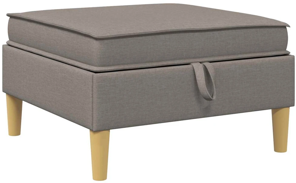 Modulinė sofa su laikymo vieta 5 vnt. Taupe Audinys