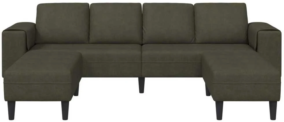 Svetainės sofa 3 vnt. Armijos Žalia