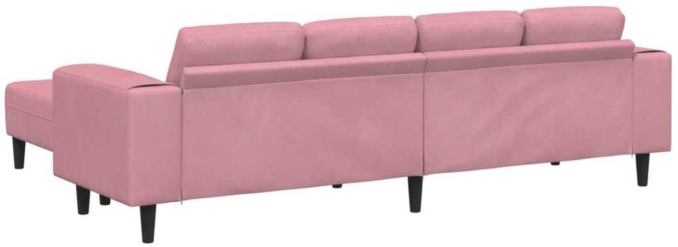 Svetainės sofa 3 vnt. Rožinė