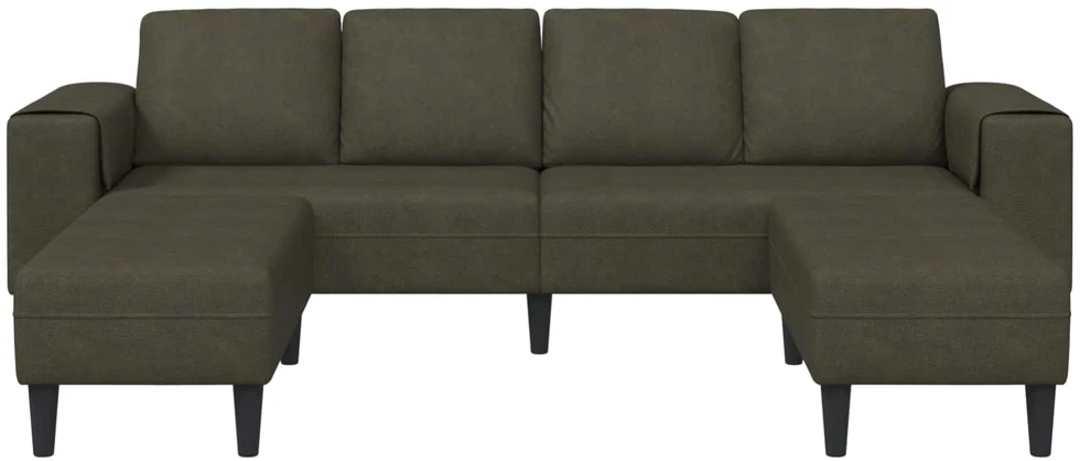 Svetainės sofa 3 vnt. Armijos Žalia