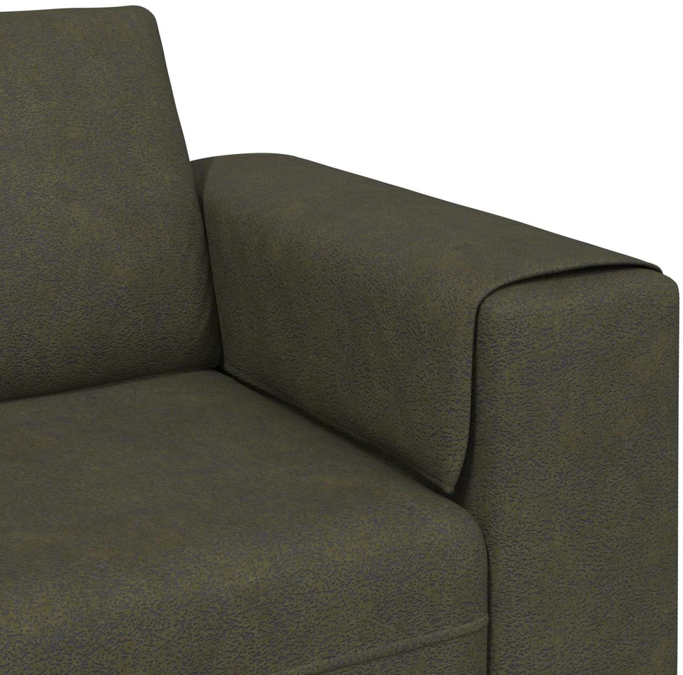 Svetainės sofa 3 vnt. Armijos Žalia