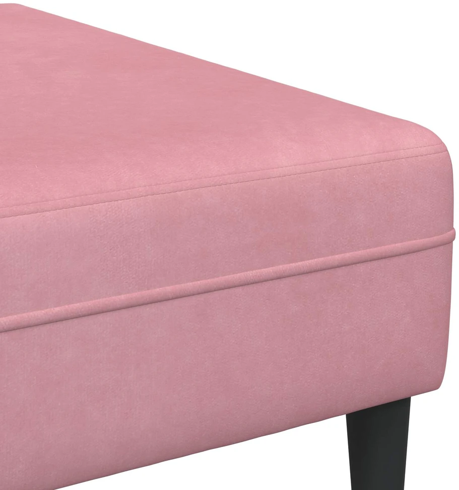 Svetainės sofa 3 vnt. Rožinė