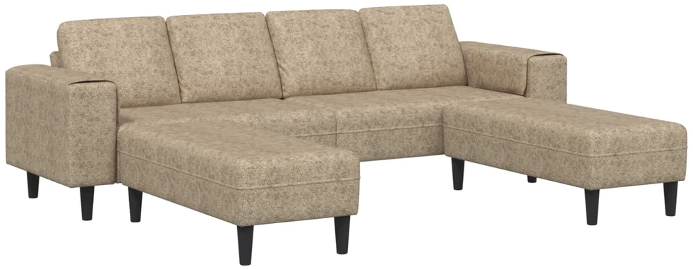 Svetainės sofa 3 vnt. Šviesiai pilka