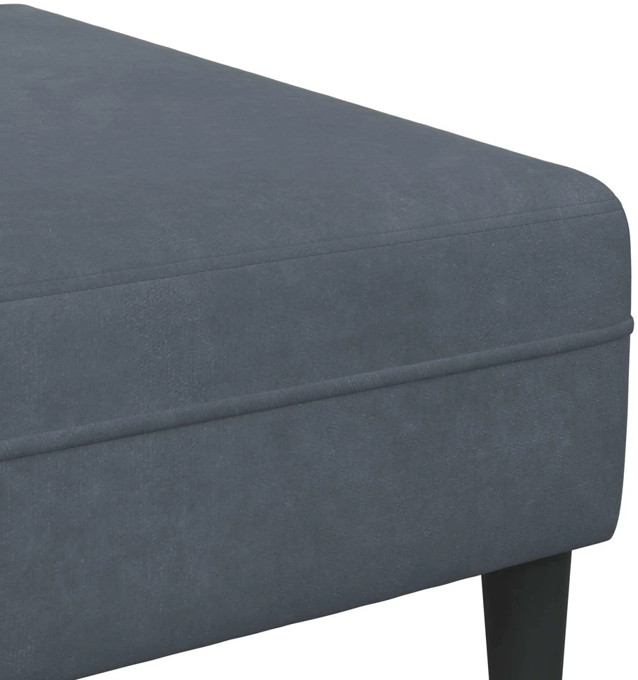 Svetainės sofa 3 vnt. Tamsiai pilka