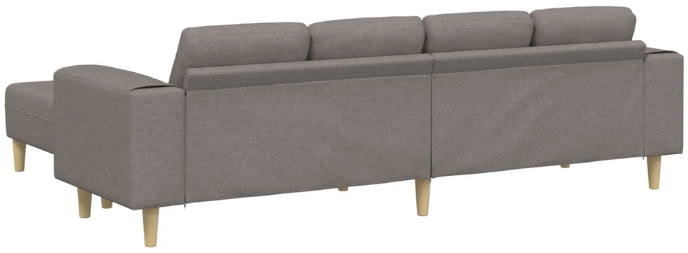 Svetainės sofa 3 vnt. Tortora Poliesteris