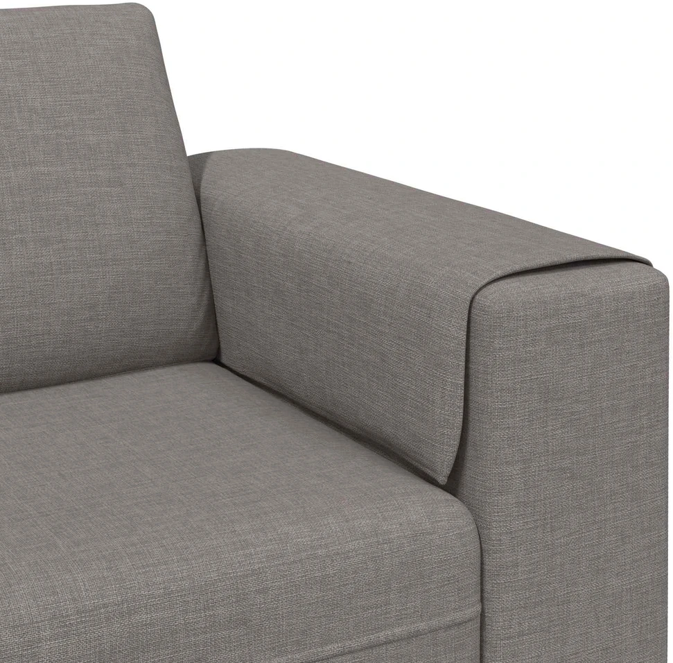 Svetainės sofa 3 vnt. Tortora Poliesteris
