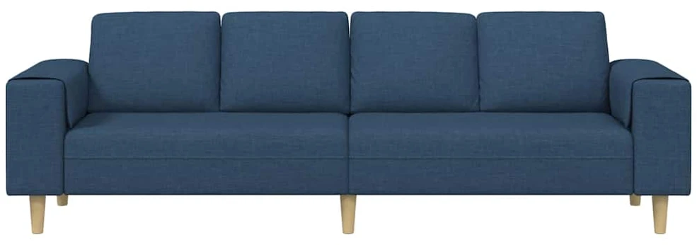 Svetainės sofa Mėlyna 250 x 77 x 76 cm Poliesteris