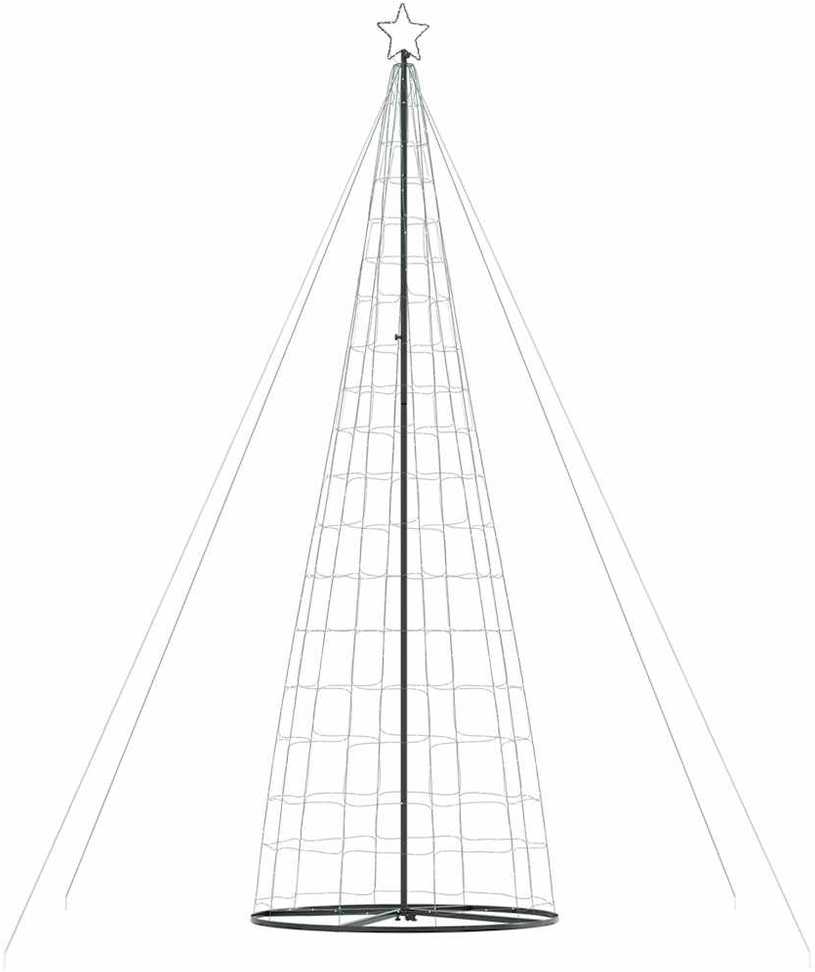 LED Kalėdų eglutė 1534 LED Spalvingi 500 cm