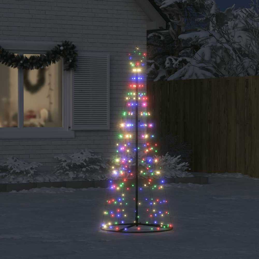 LED Kalėdų eglutė 200 LED Spalvingi 180 cm