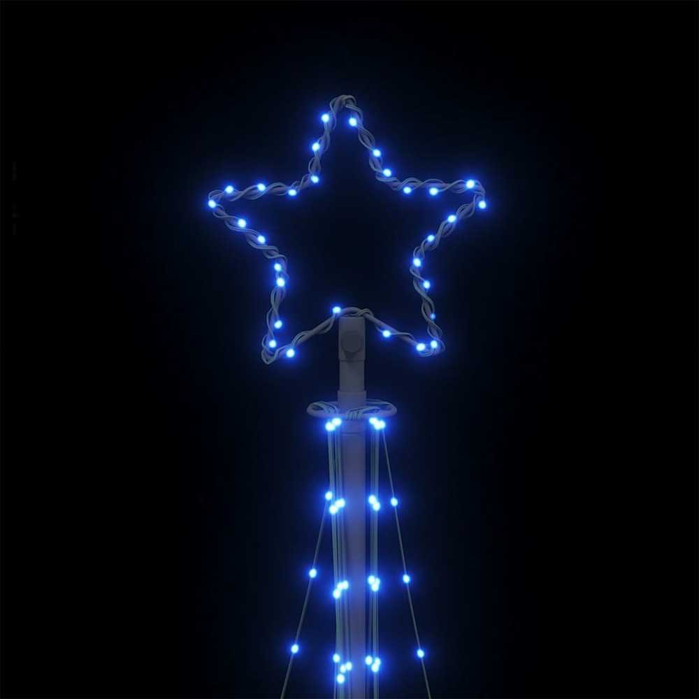 LED Kalėdų eglutė 447 LED Mėlyna 250 cm