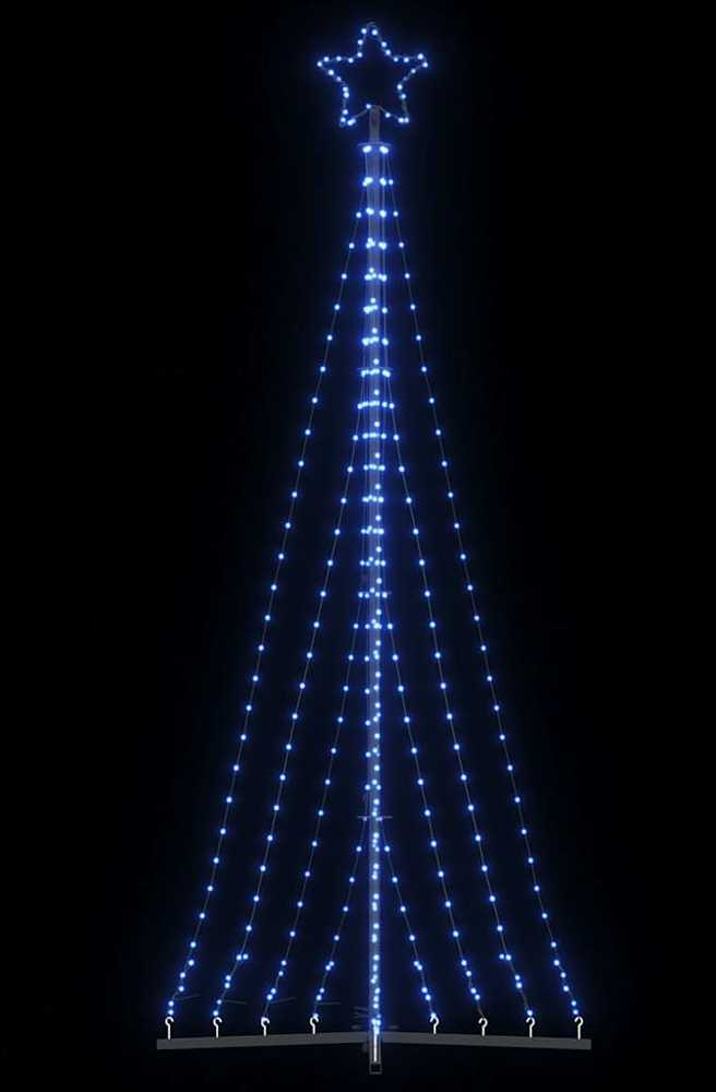 LED Kalėdų eglutė 447 LED Mėlyna 250 cm