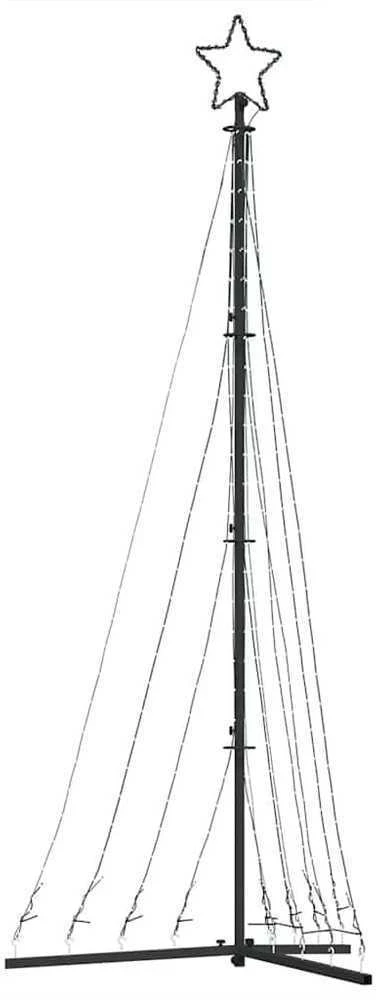LED Kalėdų eglutė 447 LED Šalta Balta 250 cm