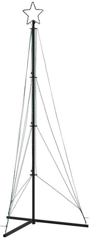 LED Kalėdų eglutė 483 LED Spalvingi 240 cm