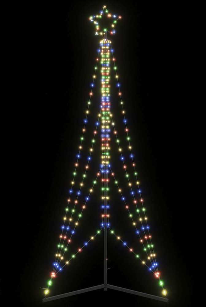 LED Kalėdų eglutė 483 LED Spalvingi 240 cm
