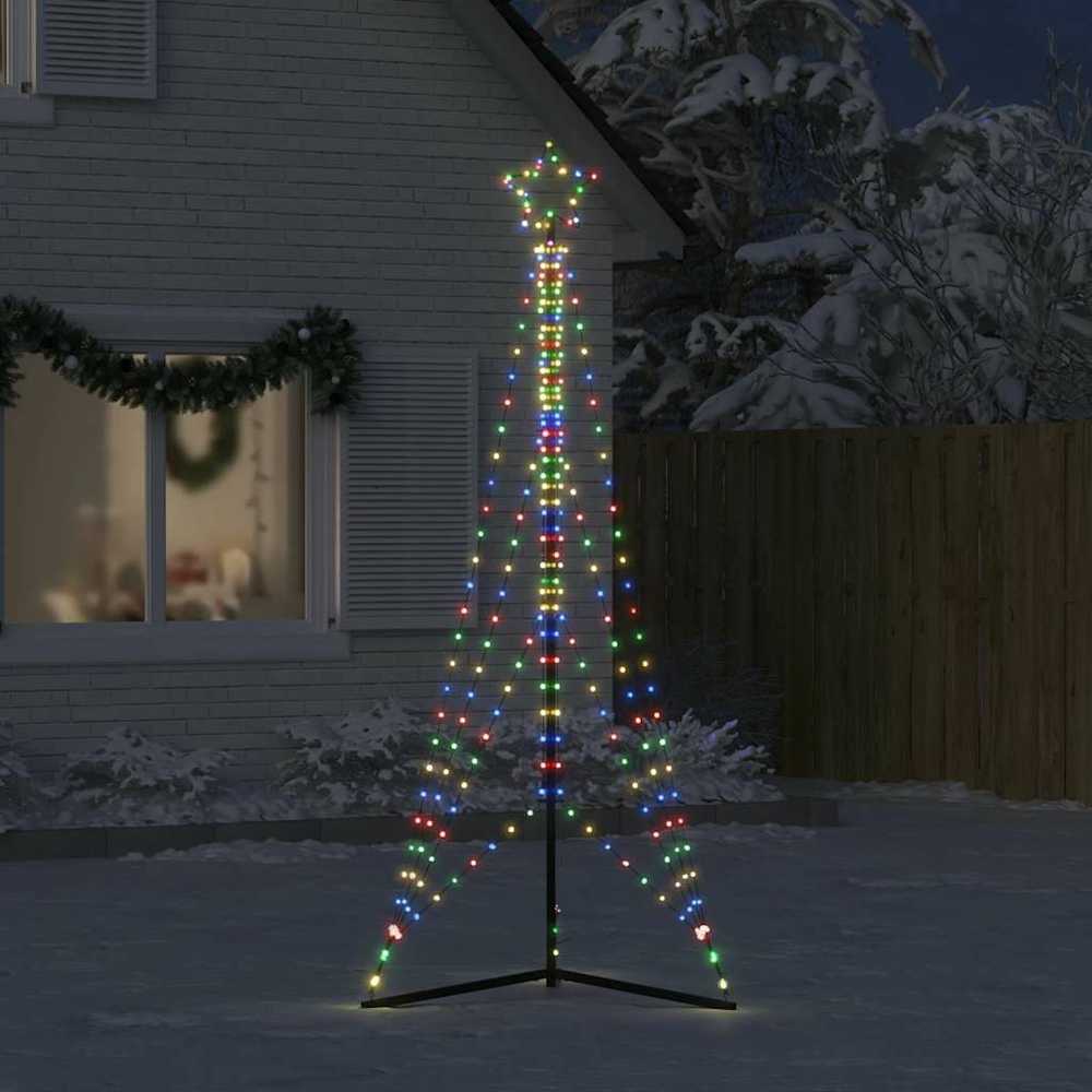 LED Kalėdų eglutė 483 LED Spalvingi 240 cm