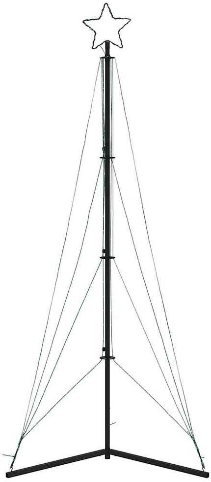 LED Kalėdų eglutė 483 LED Spalvingi 240 cm