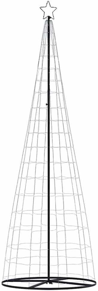 LED Kalėdų eglutė 550 LED Šaltai Balta 300 cm