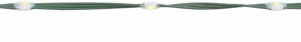 LED Kalėdų eglutė su smaigaliais 1534 LED Šaltai Balta 500 cm