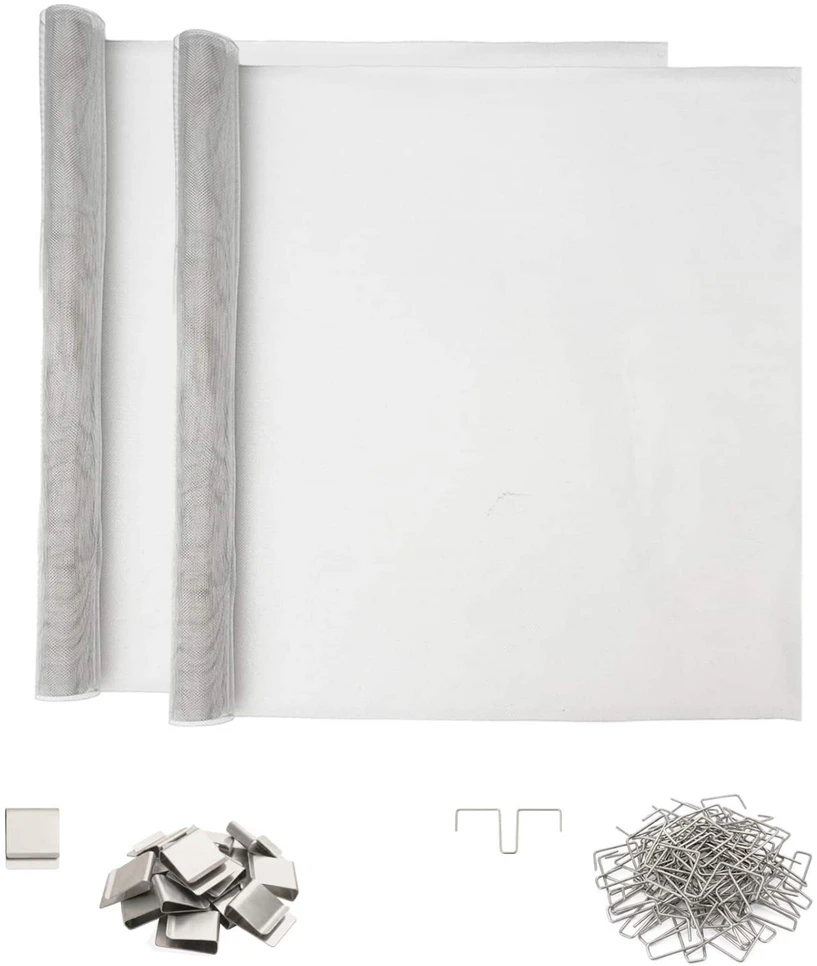 Šviesos šachtos dangtis su spaustukais 2 vnt. 70 x 130 cm