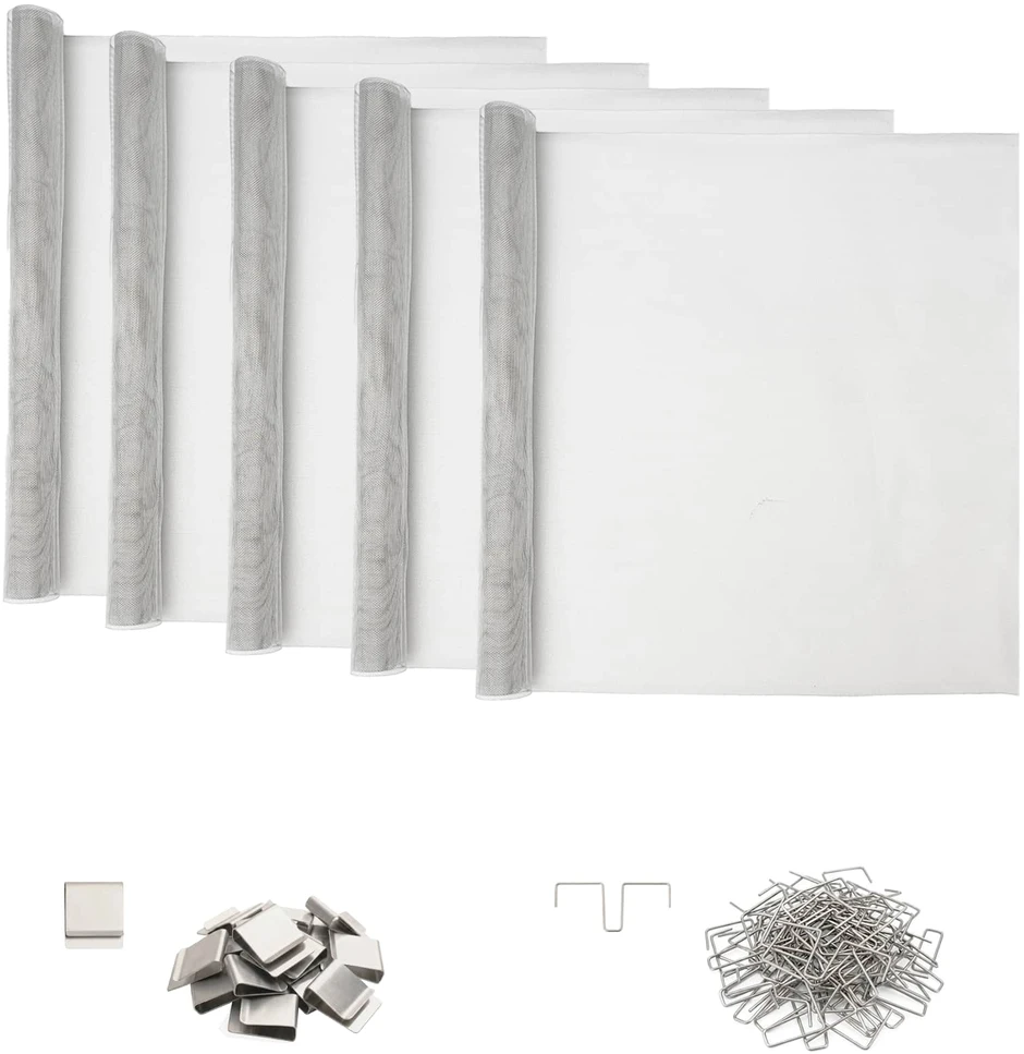 Šviesos šachtos dangtis su spaustukais 5 vnt. 70 x 130 cm