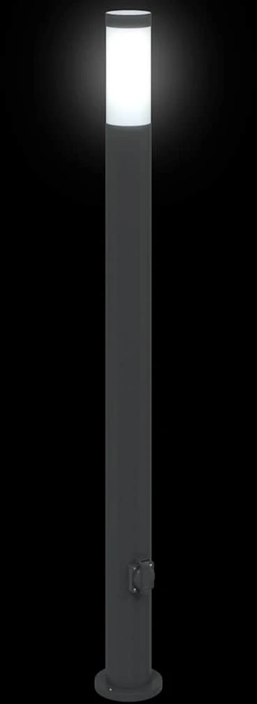 Pakabinamas šviestuvas Šviestuvas su stulpeliu, 110 cm, nerūdijantis plienas, IP44