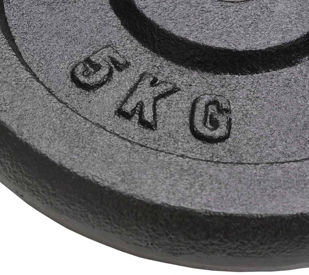 Svoriai, 4vnt., 2x10kg+2x5kg, ketus