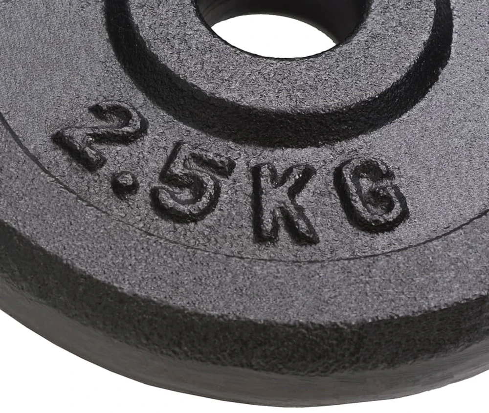 Svoriai, 8vnt., 8x2,5kg, ketus