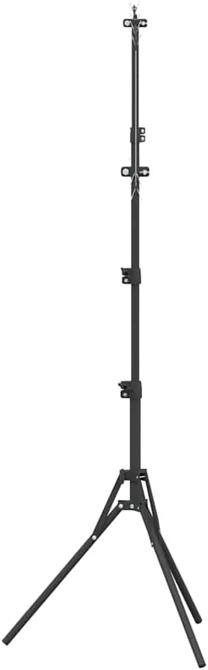 Taikinio stovas Juoda ir Balta 82,5 x 51 x 150 cm Metalas