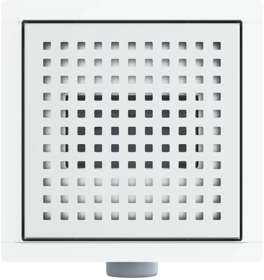 Taškų dušo drenažas Sidabro 20 x 20 cm Nerūdijantis plienas 304