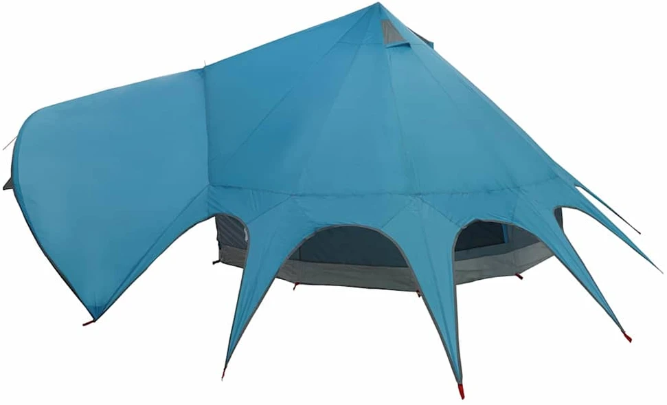 Teepee palapinė 5 žmonėms 5 asmeniui Mėlyna ir Pilka
