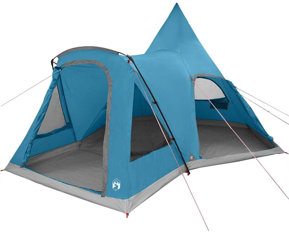 Teepee palapinė 5 žmonėms 5 asmeniui Mėlyna