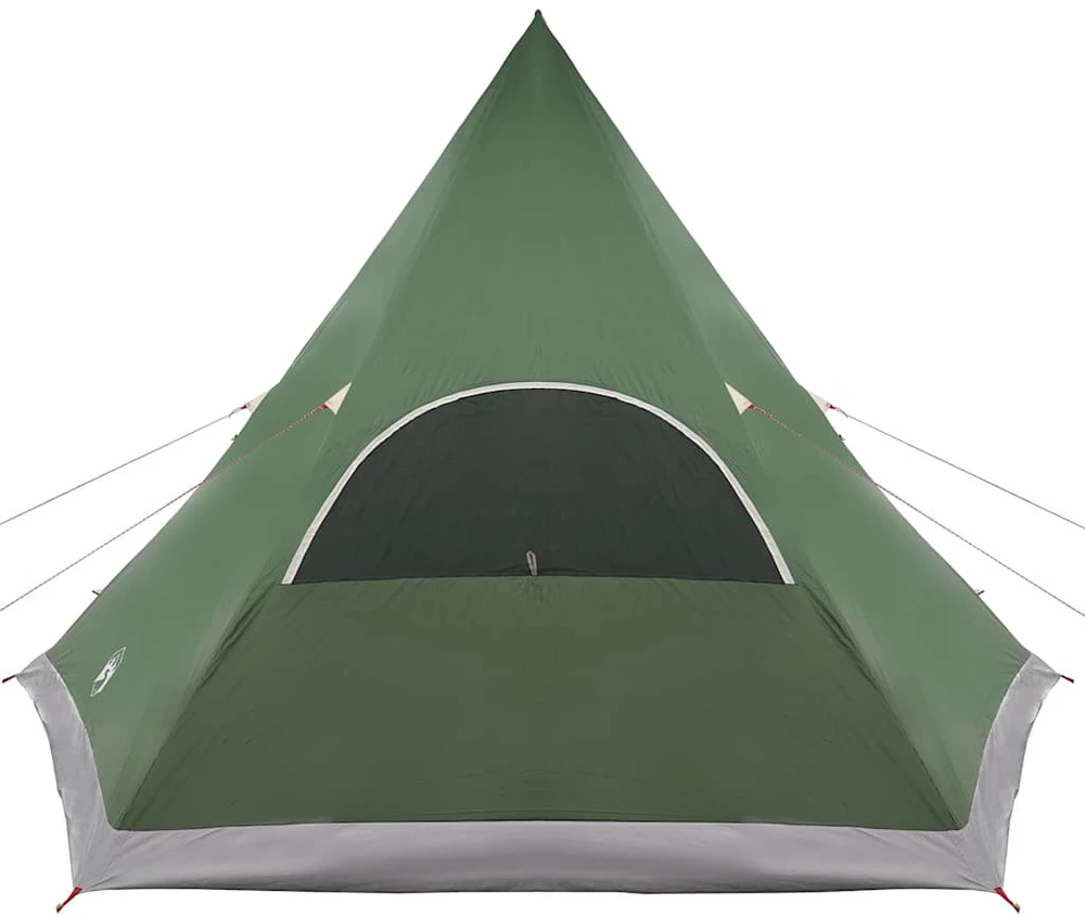 Teepee palapinė 5 žmonėms 5 asmeniui Žalia