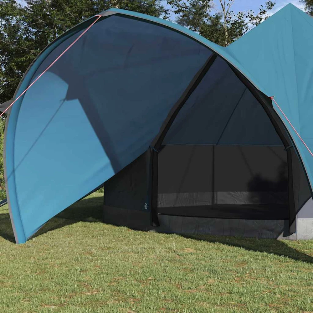 Teepee palapinė 7 asmenims 7 asmeniui Mėlyna ir Pilka
