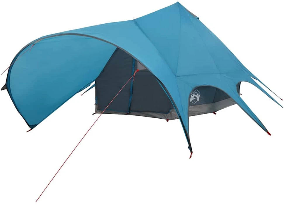 Teepee palapinė 7 asmenims 7 asmeniui Mėlyna ir Pilka