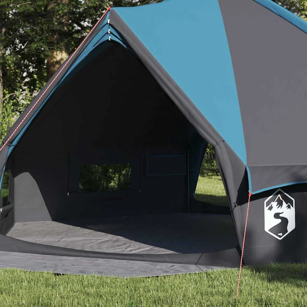 Teepee palapinė 8 asmenims 8 asmeniui Mėlyna ir Pilka