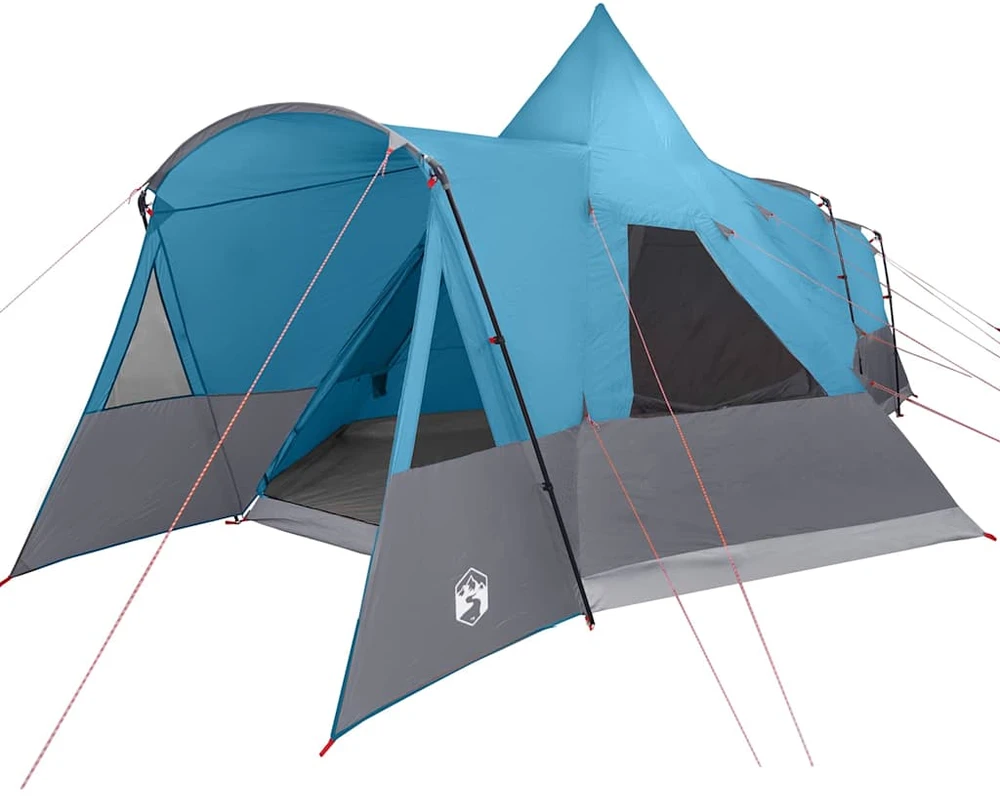 Teepee palapinė 8 asmenims 8 asmeniui Mėlyna