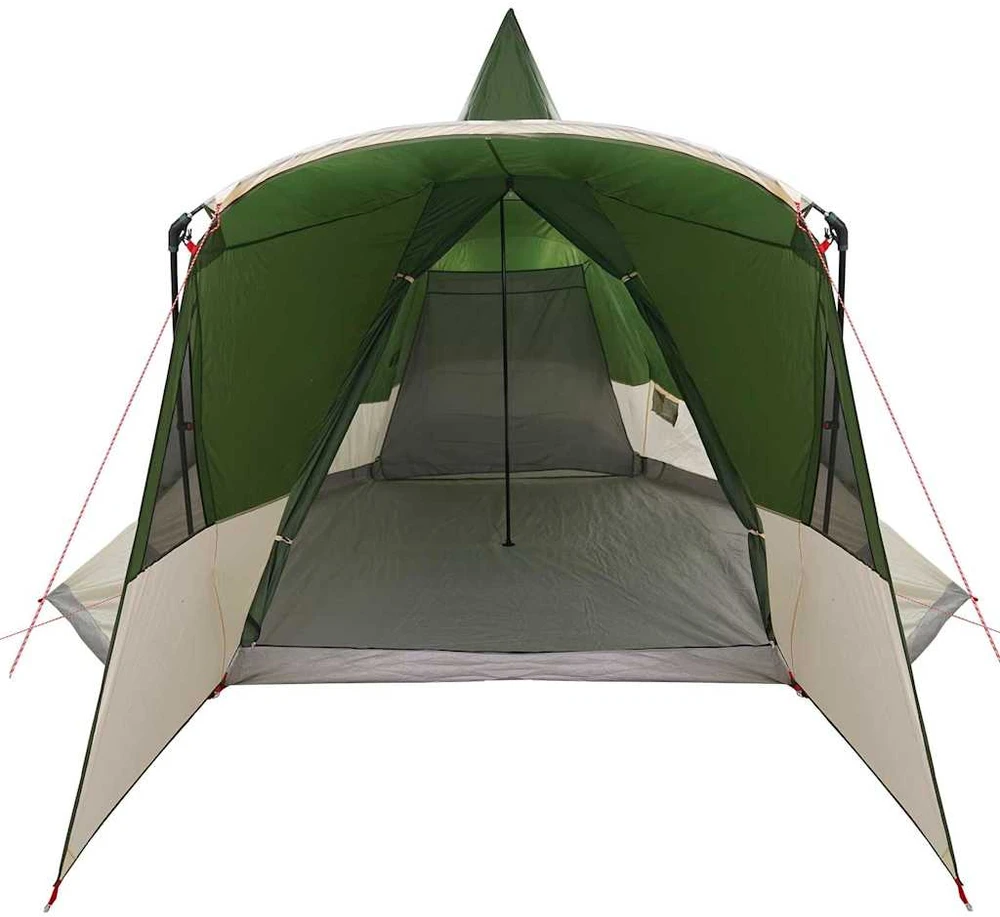 Teepee Palapinė 8 Asmenims 8 asmeniui Žalia