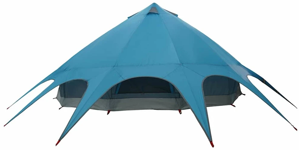 Teepee palapinė 9 žmonėms 9 asmeniui Mėlyna ir Pilka