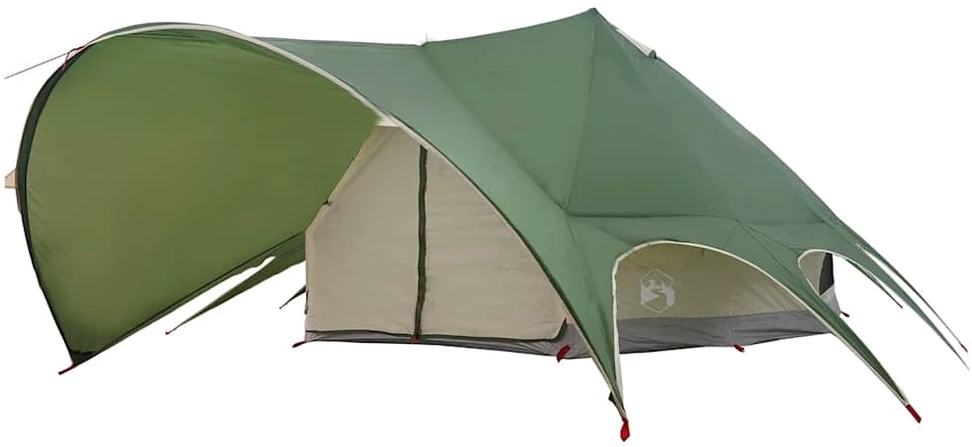 Teepee palapinė 9 žmonėms 9 asmeniui Žalia ir Pilka
