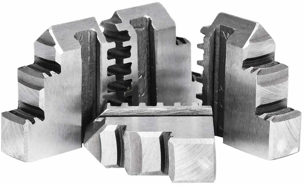 Tekinimo staklių griebtuvas, plienas, 100mm, 4 žiotys