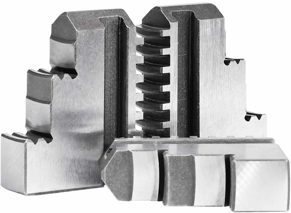 Tekinimo staklių griebtuvas, plienas, 125mm, 3 žiotys
