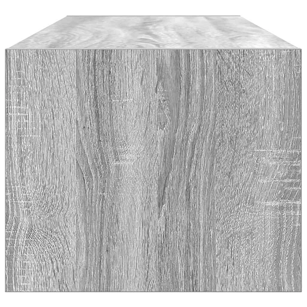 TV staliukas Televizoriaus spintelė 100 x 31 x 25,5 cm Pilka sonoma ąžuolo