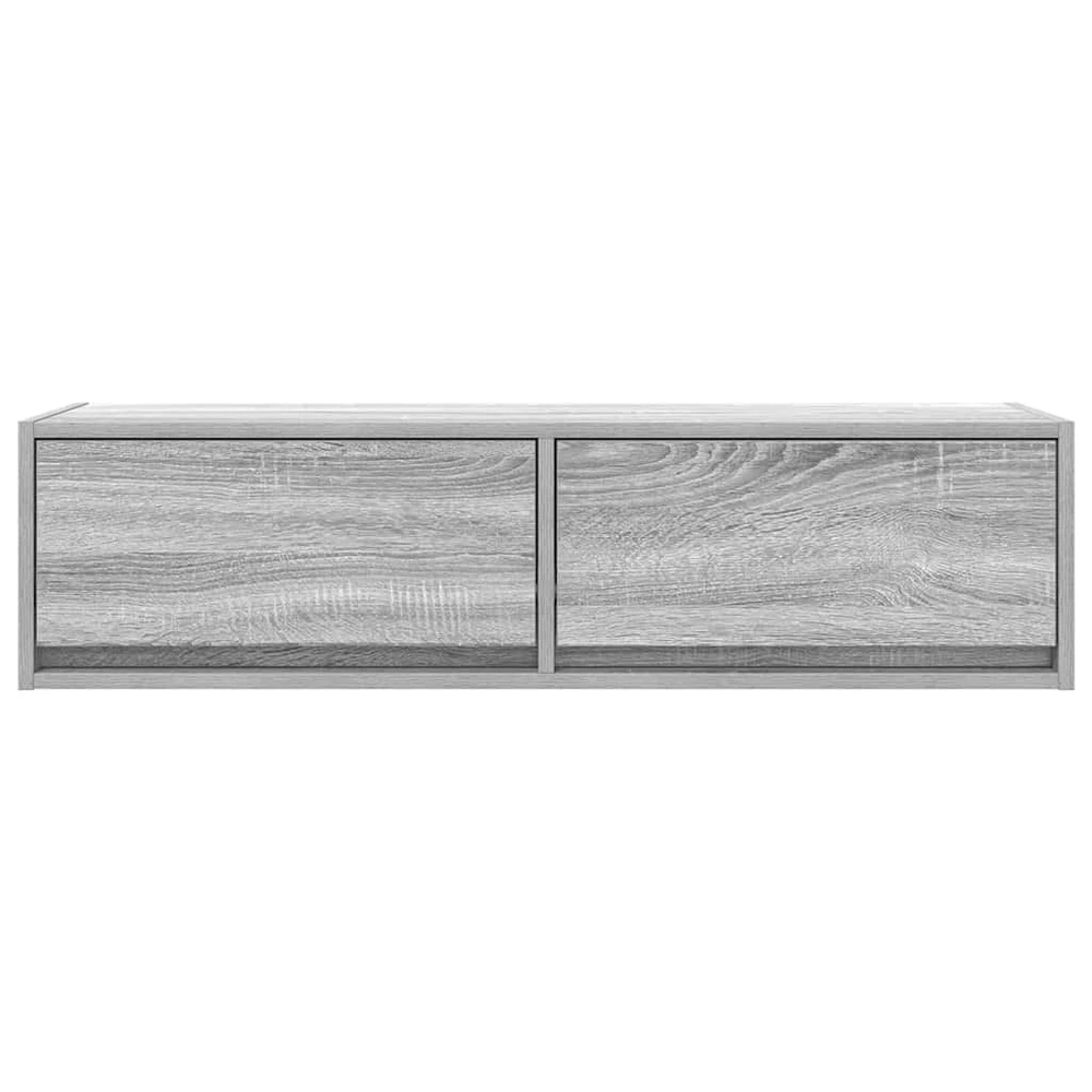 TV staliukas Televizoriaus spintelė 100 x 31 x 25,5 cm Pilka sonoma ąžuolo