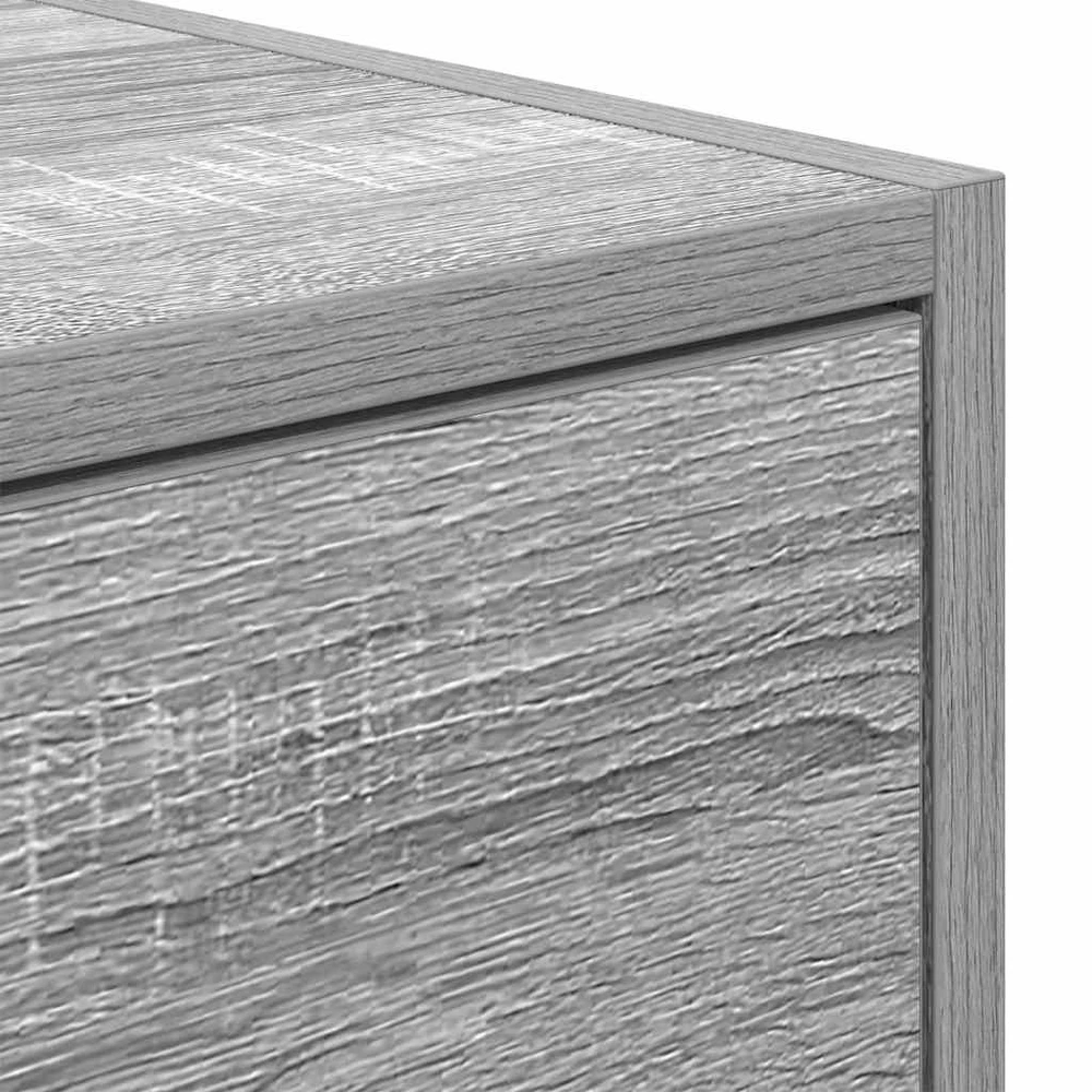TV staliukas Televizoriaus spintelė 100 x 31 x 25,5 cm Pilka sonoma ąžuolo