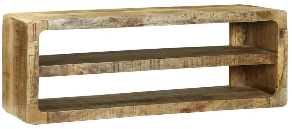 Televizoriaus spintelė 100 x 32 x 36 cm Mango medienos masyvas