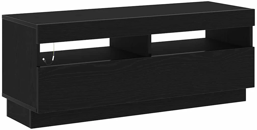 TV staliukas Televizoriaus spintelė 100 x 35 x 40 cm Juodas ąžuolas