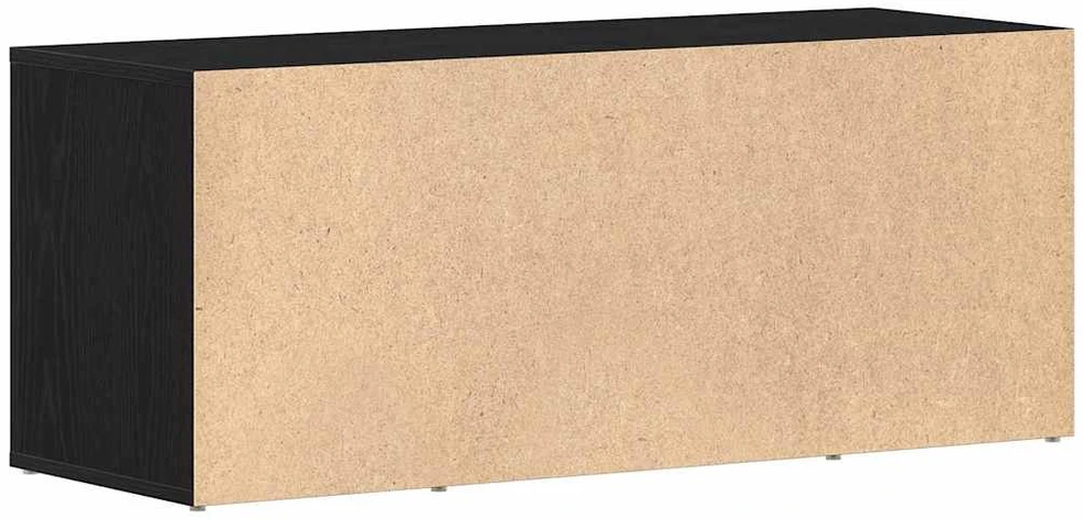 TV staliukas Televizoriaus spintelė 100 x 35 x 40 cm juoda ąžuolo